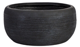 Show details for Home4you Flowerpot FLO-3 D30xH13.5cm Dark Grey