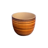 Show details for Ceramic flower pot Bambus, 13,5x16cm