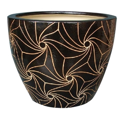 Picture of Ceramic flower pot IPA8-15N / 1, 24x29cm