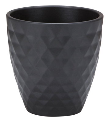 Picture of Ceramic flower pot Scheurich Orchid, 14cm, black