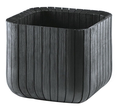 Picture of Keter Cube Planter L Gray