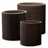 Picture of Keter Cylinder Planters 3pcs Grey