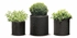 Picture of Keter Cylinder Planters 3pcs Grey