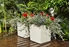 Picture of Lamela Juka Rattan 597 Flower Pot 400x400x415mm Cream