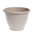 Picture of Plastic flower pot Plasticotto Compana, 22x18cm, cream color