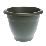 Show details for Plastic flower pot Plasticotto Compana, 28cm, green