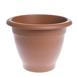 Show details for Flowerpot Plasticotto Compana, 28x25cm, brown