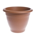 Picture of Flowerpot Plasticotto Compana, 28x25cm, brown