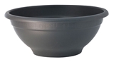 Show details for POT FLOWER BOWL 60X27 CM DARK GRAY (PLASTICOTTO)