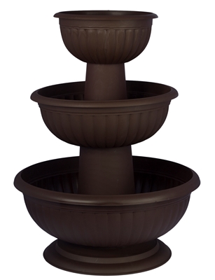 Picture of POT FLOWER CASCADE + 3Feet D45 BROWN