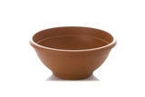 Show details for POD FLOWER PLASTIC. BOWL 30X14CM BROWN (PLASTICOTTO)