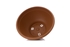 Picture of POD FLOWER PLASTIC. BOWL 40X19CM BROWN (PLASTICOTTO)