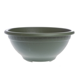 Show details for POD FLOWER PLASTIC. BOWL 40X19CM GREEN (PLASTICOTTO)