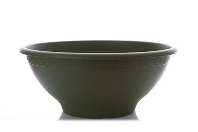 Picture of POD FLOWER PLASTIC. BOWL 60X27CM GREEN (PLASTICOTTO)