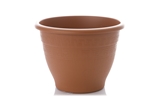 Show details for POD FLOWER PLASTIC. COMPANA 22CM BROWN (PLASTICOTTO)