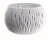 Show details for Prosperplast Sandy Bowl Flower Pot 37cm White