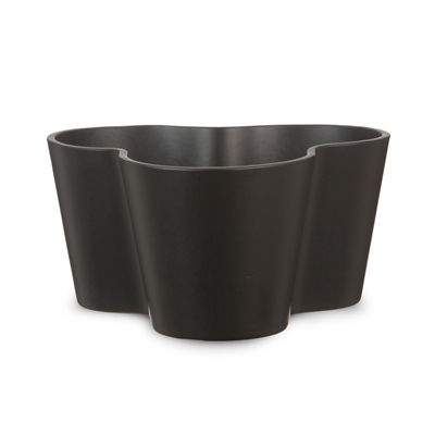 Picture of FLOWER POT 445/25 ANTHRAZIT D25 (SCHEURICH)