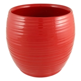 Show details for FLOWER POT 662 17 CM RED