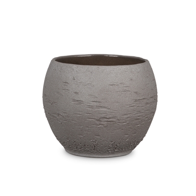 Picture of FLOWER POT 752/18 TAUPE STONE D18 (SCHEURICH)