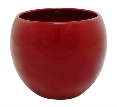 Picture of Flower pot Ball 510 20x13cm, red