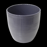 Show details for Flower pot Esme 13,5x12,5cm, dark gray