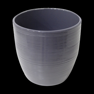 Picture of Flower pot Esme 13,5x12,5cm, dark gray