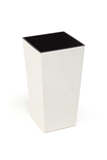 Show details for Flowerpot Finezja 547, 31x31x60cm, cream color