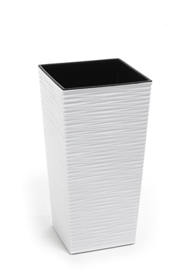 Picture of Flowerpot Finezja Dluto, 30x30x57cm, white