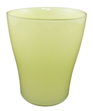 Show details for Flower pot Gracja, 13x15cm, yellow