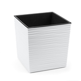 Show details for Flower pot Juka Dluto, 40x40x42cm, white