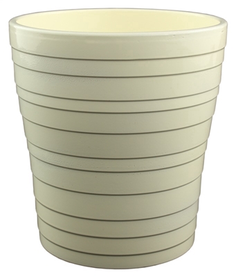 Picture of Flower pot, ceramic ST 9057; 13x14cm, cream colors