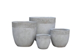 Show details for FLOWER POT LT3713-4S P66 D25 H23 WHITE