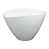 Show details for FLOWER POT OVAL 405 20 CM WHITE