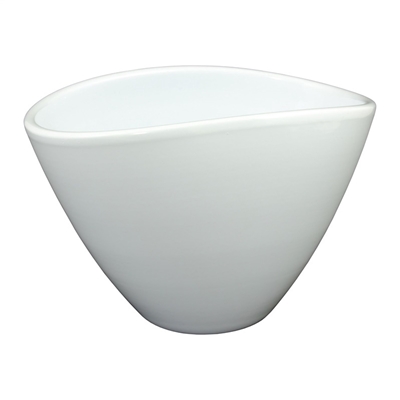 Picture of FLOWER POT OVAL 405 20 CM WHITE