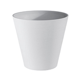 Show details for FLOWER POT RE-POT ROUND D16 WHITE (TERAPLAST)