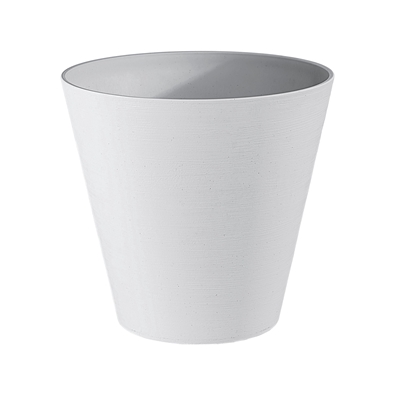 Picture of FLOWER POT RE-POT ROUND D16 WHITE (TERAPLAST)