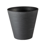 Show details for FLOWER POT RE-POT ROUND D16 BLACK (TERAPLAST)