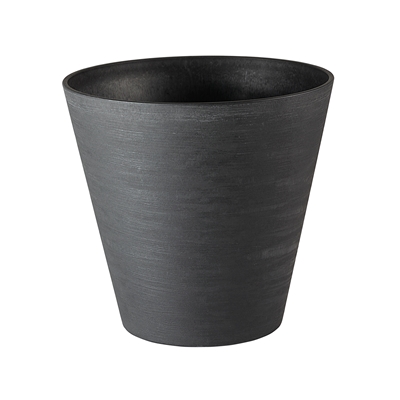Picture of FLOWER POT RE-POT ROUND D16 BLACK (TERAPLAST)