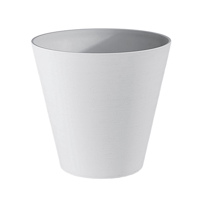 Picture of FLOWER POT RE-POT ROUND D20 WHITE (TERAPLAST)