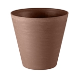 Show details for FLOWER POT RE-POT ROUND D20 BROWN (TERAPLAST)