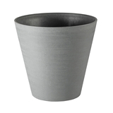 Show details for FLOWER POT RE-POT ROUND D20 GRAY (TERAPLAST)