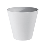 Show details for FLOWER POT RE-POT ROUND D25 WHITE (TERAPLAST)