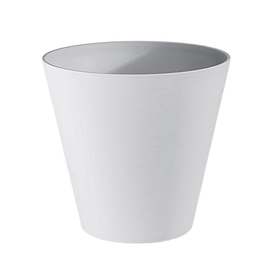 Picture of FLOWER POT RE-POT ROUND D25 WHITE (TERAPLAST)