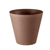 Show details for FLOWER POT RE-POT ROUND D25 BROWN (TERAPLAST)