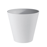 Show details for FLOWER POT RE-POT ROUND D30 WHITE (TERAPLAST)