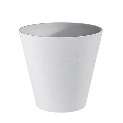 Picture of FLOWER POT RE-POT ROUND D30 WHITE (TERAPLAST)