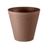 Show details for FLOWER POT RE-POT ROUND D30 BROWN (TERAPLAST)