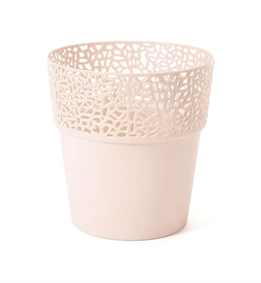 Picture of FLOWER POT ROSA D.13CM CREAM