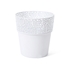 Picture of Flower pot Rosa, diameter 13cm, white