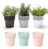 Picture of Flower pot Rosa, diameter 13cm, white